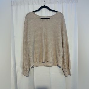 Cozy Tan Sweater